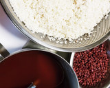 冷めても柔らか赤飯♪蒸し器と炊飯器レシピ作り方2写真