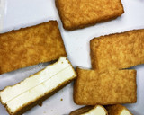 簡単大葉香る厚揚げチーズはさみ焼き作り方2写真