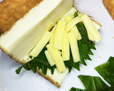 簡単大葉香る厚揚げチーズはさみ焼き作り方4写真