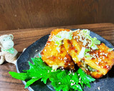 簡単大葉香る厚揚げチーズはさみ焼き作り方10写真