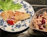 ✨非常食レシピの宿題 ブリトーとサラダ✨作り方7写真
