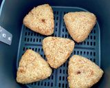 エアフライヤーで作る炊き込み焼きおにぎり作り方5写真