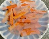 肉巻き野菜 ケチャップ味作り方2写真