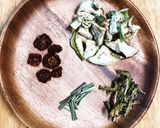 干し夏野菜たっぷりエスニックスープ作り方1写真
