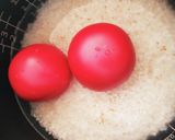炊飯器で簡単！トマトとベーコンのピラフ作り方4写真