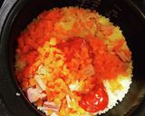 炊飯器で簡単！トマトとベーコンのピラフ作り方7写真