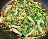 カリッと厚揚げのアツアツ豆苗餡かけ作り方2写真