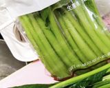 小松菜の冷凍保存作り方1写真