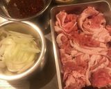 梅でさっぱり生姜焼き作り方1写真