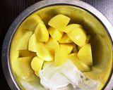 放置♡ツナとじゃがいもの煮物作り方1写真