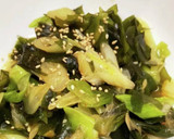旨い❣❣生ワカメと長ネギのごま油炒め♡作り方6写真