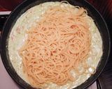 絶品☆枝豆のクリームチーズパスタ作り方6写真