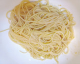 超簡単！しらすと水菜の和風パスタ！！作り方5写真