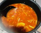 めんつゆリメイク!和風トマトスープ作り方3写真