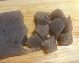 こんにゃくとごぼうのピリ辛煮作り方1写真