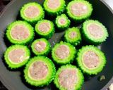 ゴーヤの肉詰め作り方9写真