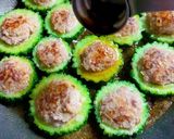 ゴーヤの肉詰め作り方11写真