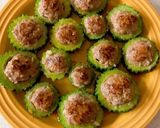 ゴーヤの肉詰め作り方12写真