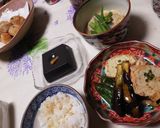甘湯葉の鶏ミンチ巻き作り方6写真