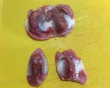 砂肝となすのおろし煮作り方1写真