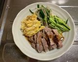 蒸し豚とこんにゃく麺の冷やし中華風作り方7写真