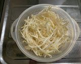 もやしとしょうがの白だし漬け作り方1写真