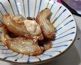 豚トロのねるねるねるね(醤油入り)焼き作り方4写真