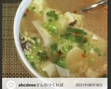 豆腐の酸辣湯麺風スープ作り方12写真