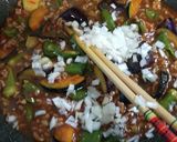 夏野菜麻婆作り方14写真
