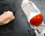 簡単！トマトのチーズ肉巻作り方1写真