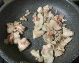 豚コマとニラ・もやしのピリ辛焼きそば♬作り方3写真