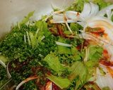 片手で水菜とパセリのキムチ彡作り方5写真
