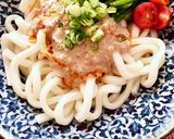 1人分レシピ:くるみだれうどん作り方3写真