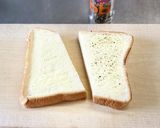 ズボラな私のカレーと黒胡椒のトースト作り方2写真