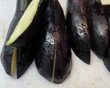 ナスとサラダチキンの韓国風和え物作り方1写真