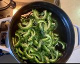 ゴーヤの梅おかか昆布作り方4写真