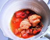 鶏の唐揚げラタトゥイユ煮込み作り方1写真