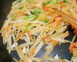 マクロビ☆じゃがいもの千切り炒め作り方4写真