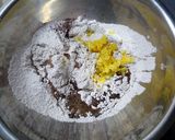 濃厚ココア味のパイナップルクッキー作り方1写真