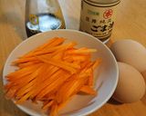 にんじんを食べさせる!うちのしりしり作り方1写真