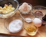 ココアとプレーンのカップケーキ作り方1写真