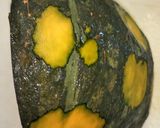 素朴*かぼちゃの煮っころがし*作り方1写真