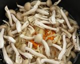 我が家のきのこ炊き込みご飯作り方3写真