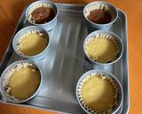 ココアとプレーンのカップケーキ作り方10写真