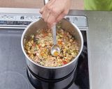 【使いきり】夏野菜のキーマカレー作り方4写真
