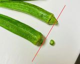 #絶品！オクラの塩揉み作り方2写真