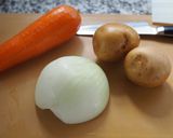 トマト缶でポークシチュー作り方1写真