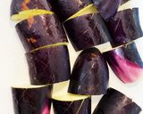 ♡手羽元酢醤油煮の汁de茄子の酢醤油煮♡作り方1写真