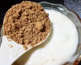 黒蜜きな粉ヨーグルト～信玄餅味～作り方1写真