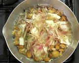 ヘルシー満足！茗荷とキノコかおる豆腐煮作り方6写真